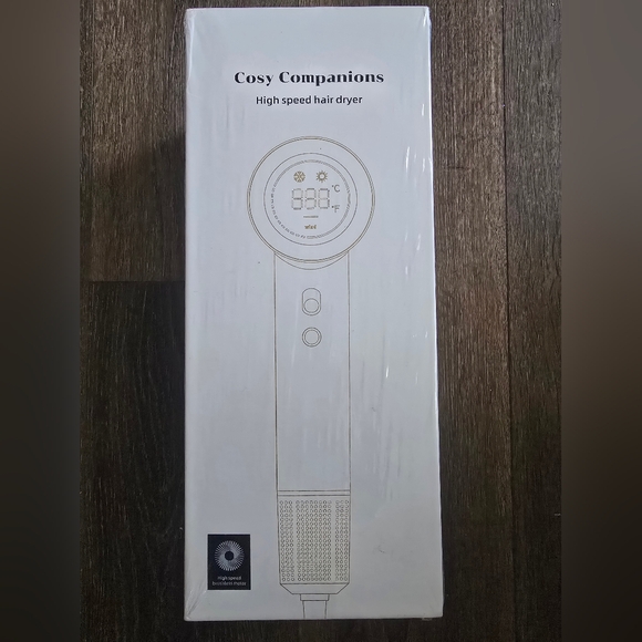 Cosy Companions Hair Dryer - Negative Ionic Blow Dryer w/ 150000 RPM High Speed - Picture 10 of 11